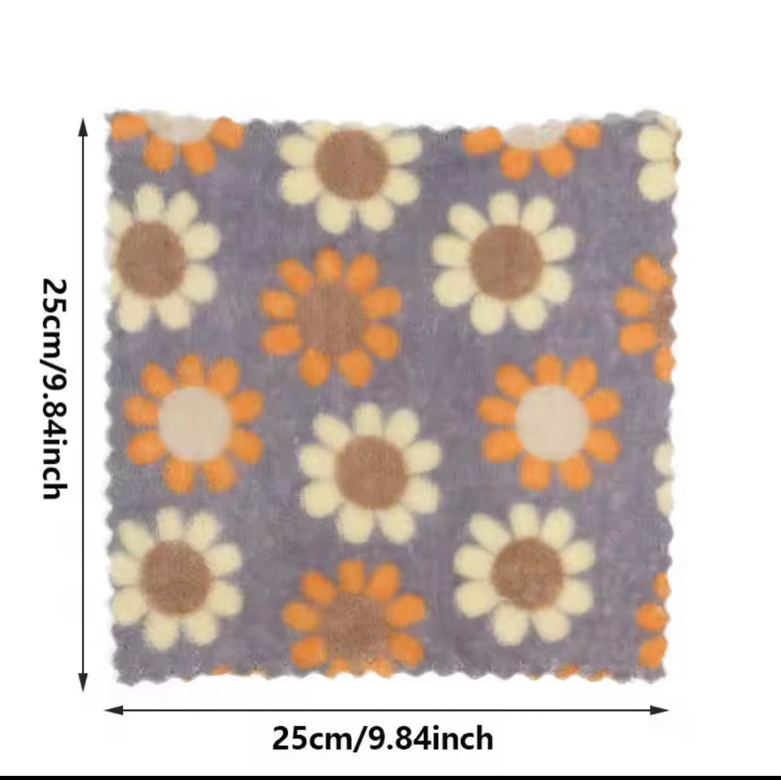 Set Of 5 Kitchen Cleaning Cloth, Soft Absorbent Dishcloth, Coral Fleece Wiping Towel Rags Set Of 5 Kitchen Cleaning Cloth, Soft Absorbent Dishcloth, Coral Fleece Wiping Towel Rags